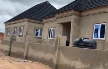 2 Bedroom Bungalow - Carcass For Sale @ Command Alagbado