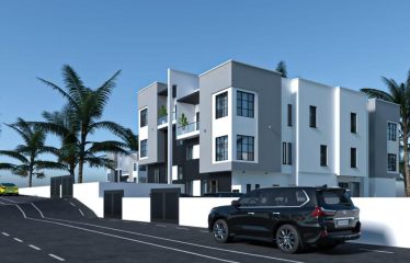 Standard Built 4 Bedroom Terrace Duplex with Self Compound and BQ For Sale @ Opebi Estate, Ikeja